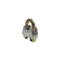 Rope clamps Ø 09 to 10 mm galvanised EN13411-5 - OCTÉ