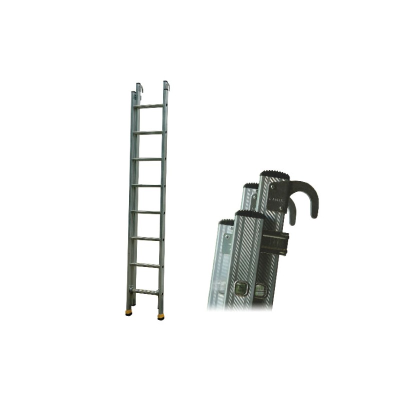 Machine room access ladder (h: 2.32 to 3.72 m) - OCTÉ