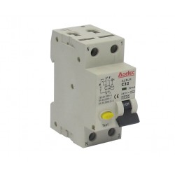 Differential circuit breaker 32 A 240 VAC 30 mA PH + N tripping current C - OCTÉ