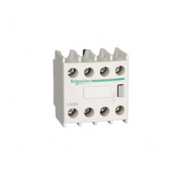 Auxiliary contact module for contactor LC1D 2NF+2NO - OCTÉ