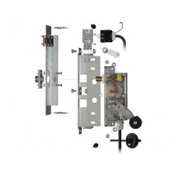 Ersatz KIT Riegel HE1 auf B70 rechts, Entriegelung parallel, quadratisch - OCTÉ