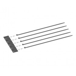 Cable holding kit adhesive bases (x5) - OCTÉ