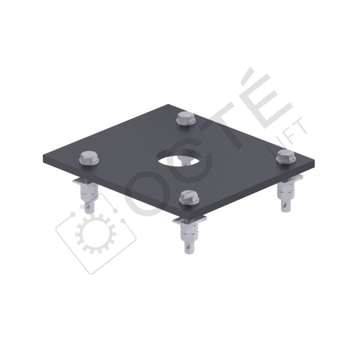 Attelage cabine 1 plaque pour palonnier