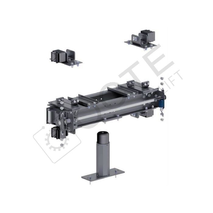 Bottom beam Kit for round Guide up to 400 kg and 0.63 m/s