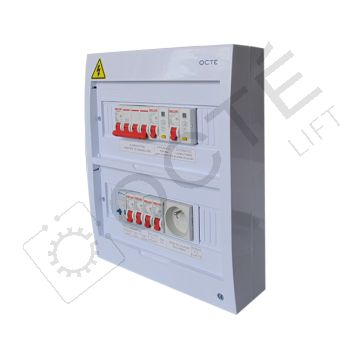 Machine room power supply unit 63 A tripping current C