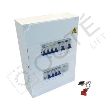 Machine Room Power Supply Box 4 pole circuit breaker C50A