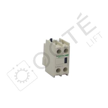 Auxiliary contact module for contactor LC1D 1NF+1NO