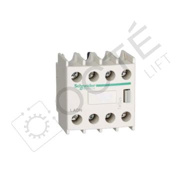 Auxiliary contact module for contactor LC1D 2NF+2NO