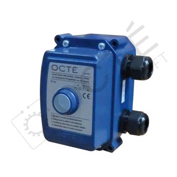 Interrupteur de surcourse force triphasé 25 A avec pattes de fixation