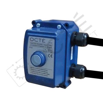 Interrupteur de surcourse force triphasé 25 A précâblé avec pattes de fixation