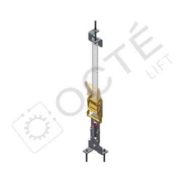 COPTER Perforated strip kit shaft fastening (27 m)