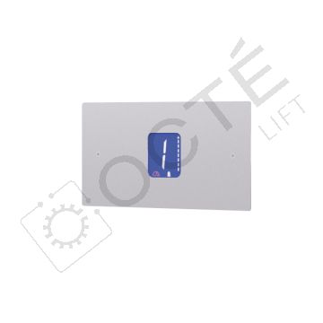 TOPAZ HR boite palière inox brossé précâblée indicateur linteau LCD