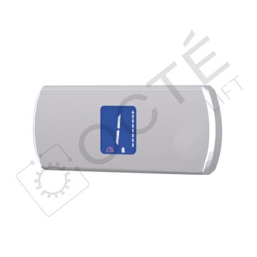 TOPAZ P boite palière inox brossé précâblée indicateur linteau LCD