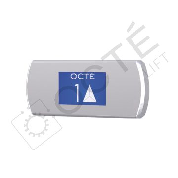 TOPAZ P boite palière inox brossé précâblée indicateur linteau/montant TFT