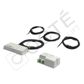 Emergency unit power supply kit 12V + Prewired electronic siren