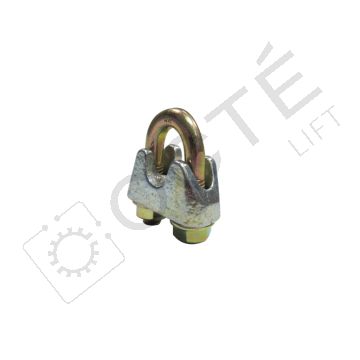 Serre-câble Ø 07 à 08 mm galvanisé EN13411-5