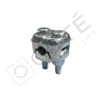 Serre-câble double Ø 07 à 08 mm type Powertec (x20)