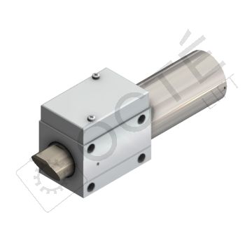 Verrou Antidérive 024 VC VA12 pêne biseauté Ø 45 mm