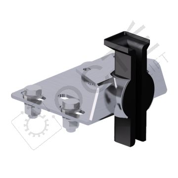 Jointed car guide shoes for guide T12