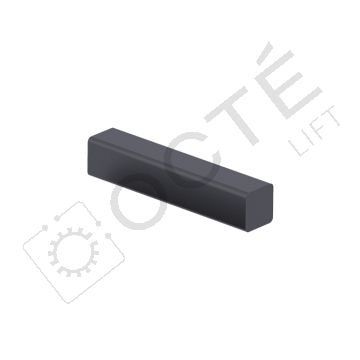 Gueuse acier 80 x 80 x 400 mm poids 20 kg environ