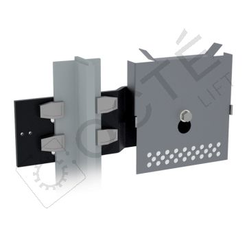 Support et poulie folle Ø 200 pour EGTA (T75/T89) - EGRA (48/50/60)