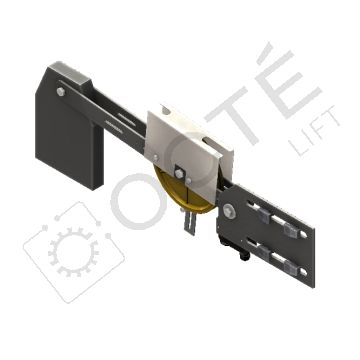 Tendeur kit Ø 200 R4K, fix. GT, 10 kg (90 m câble acier)