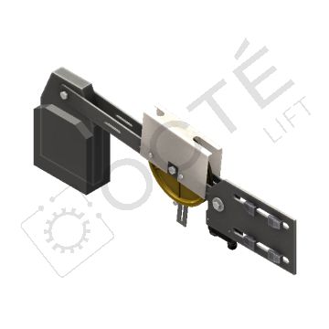 Tendeur kit Ø 200 R4K, fix. GT, 22 kg (90 m câble acier)