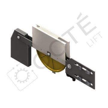 Tendeur kit Ø 300 R4K, fix. GT, 10 kg (90 m câble acier)