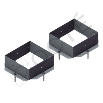 Kit 2 fourreaux de câbles