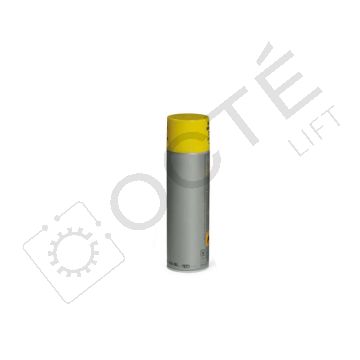 Bombe de peinture jaune