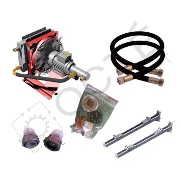 Kit Refroidisseur à huile et à air S1L (220V - 480V 50/60 Hz 4,5 kW)