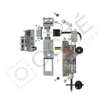 SB4-5 lock on SXC L dev. para. bevelled subst. kit
