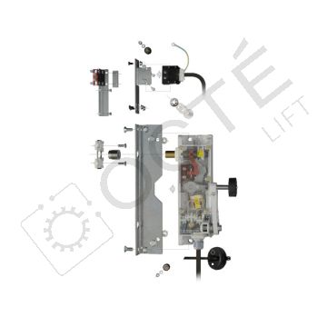 SP SPO lock R dev. perp. bevelled subst. kit