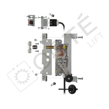 SB3-SXA-ELF1 lock R dev. para. square subst. kit