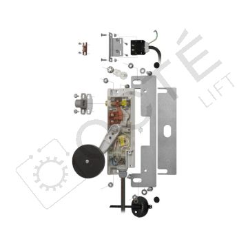 Kit subst. serrure SPFT sur HP30 D. dév. perp. carré