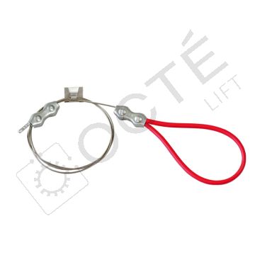 ZSG-1 Poignée avec câble de déverrouillage d'urgence de serrure en cuvette (1 m)