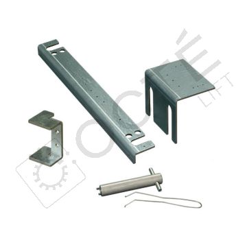 Kit d'installation pour substitution serrure Soulier 58 sur Soulier