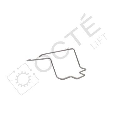 Metallic retaining frame for relay 4RT