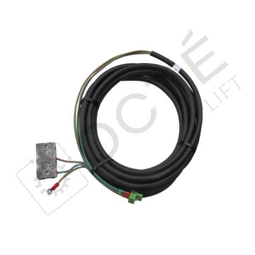 Contact précâblé pour garde pied rétractable