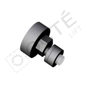 Galet de roller Ø 70 avec axe excentrique