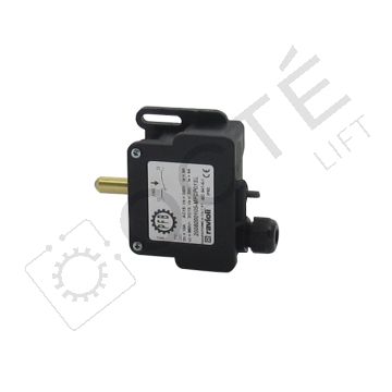 Contact pour poulie tendeuse sur guide