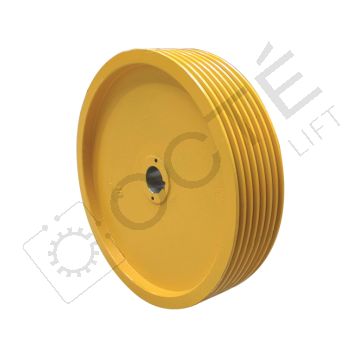 MANGO 950 Poulie Ø 320 / 7 gorges pour câble Ø 08