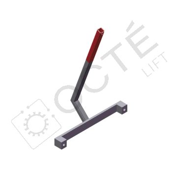 MOSAR 630 Levier de déverrouillage coudé