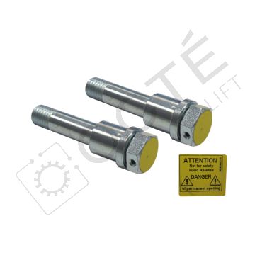 MANGO Vis de déblocage pour frein sur arbre lent (x2)