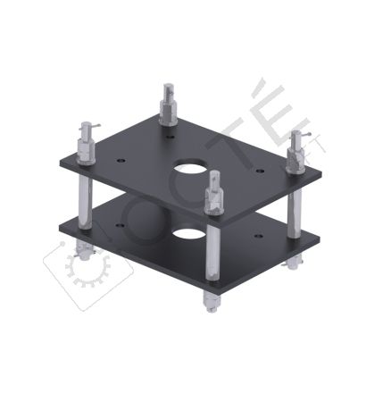 Attelage cabine 1 plaque et 1 contreplaque