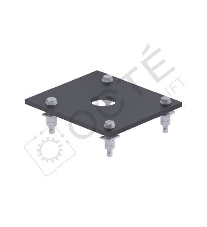 1 plate car coupling for spreader