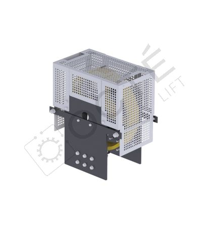 Hoisting pulley holder car coupling