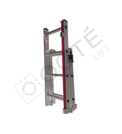 &Eacute;chelle fond de cuvette repliable (h 2,60 m) EN 81-20