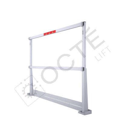 Balustrade toit de cabine fixe h 1100 mm EN 81-20