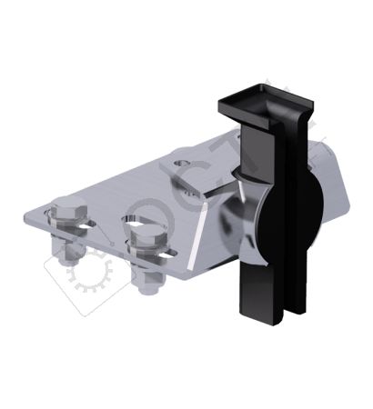 Coulisseau cabine &agrave; rotule pour guide T10